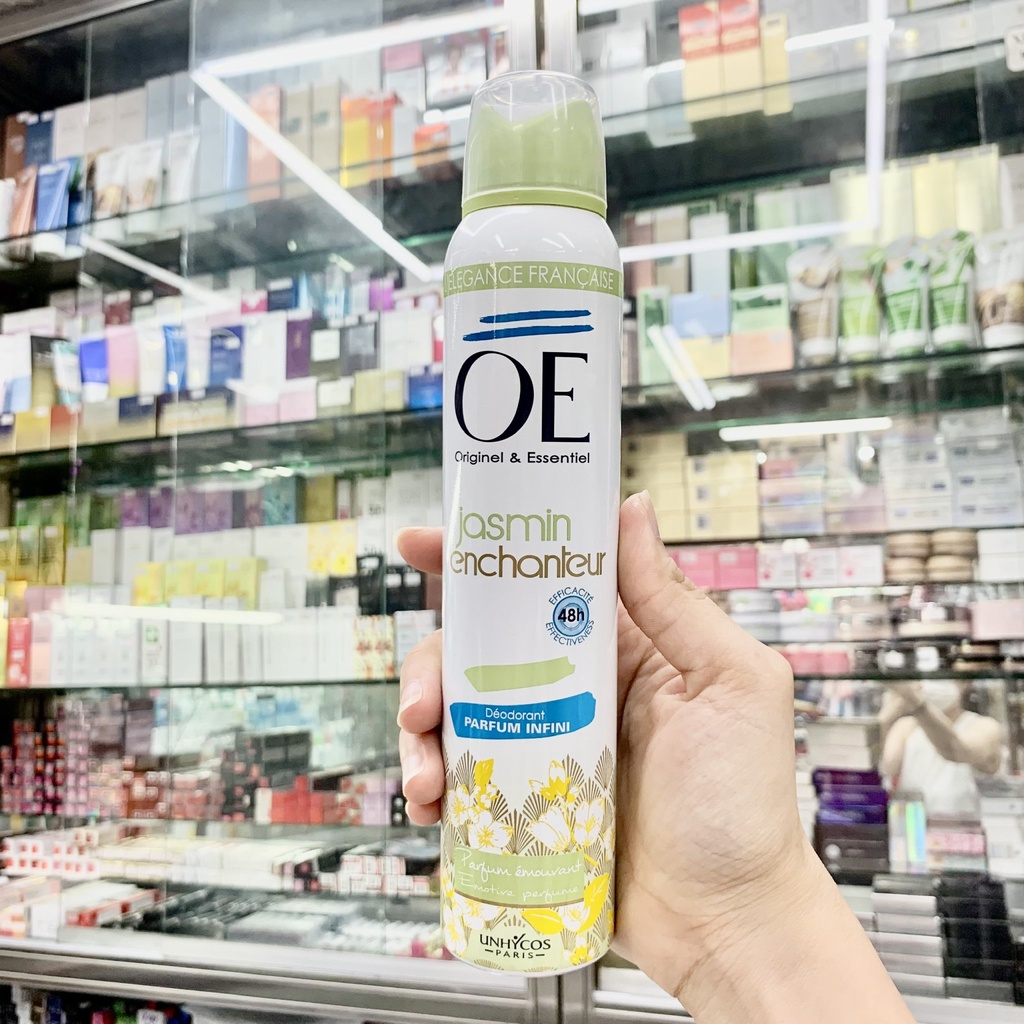 Xịt khử mùi nước hoa body OE cho nữ hương thơm đậm không để lại vệt trắng Linh Giang chính hãng