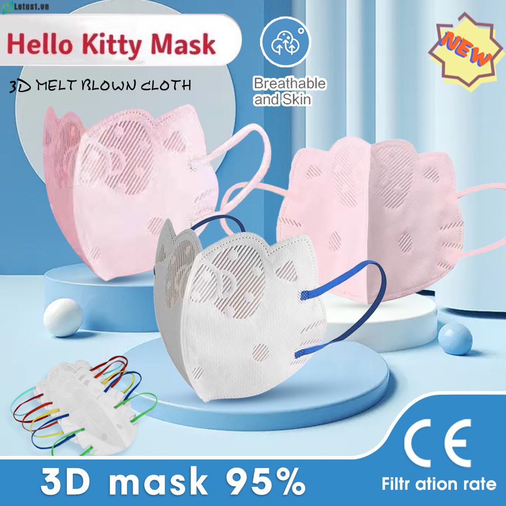 Sẵn Sàng Cổ 10 Chiếc Hello Kitty 3d Mặt Nạ Người Lớn/Trẻ Em Bỏ Mặt Nạ