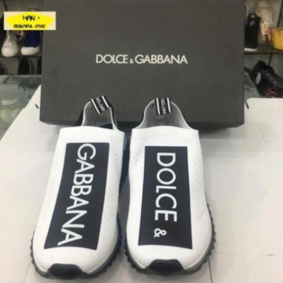 Sales (FULL BOX) giày DOLCE & GABBANA trắng ✔️ 2020 💎 [ Real ] . * !