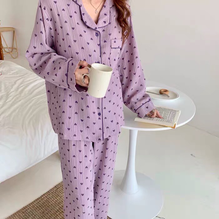 Đồ ngủ dáng dài trái tim BD001 (ORDER) | BigBuy360 - bigbuy360.vn