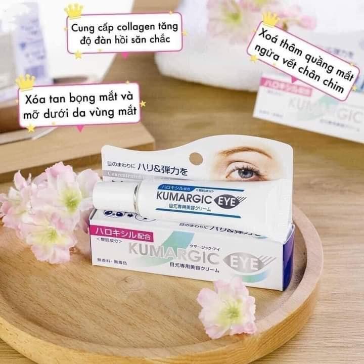 Kem giảm thâm quầng mắt Kumargic Eye Nhật Bản