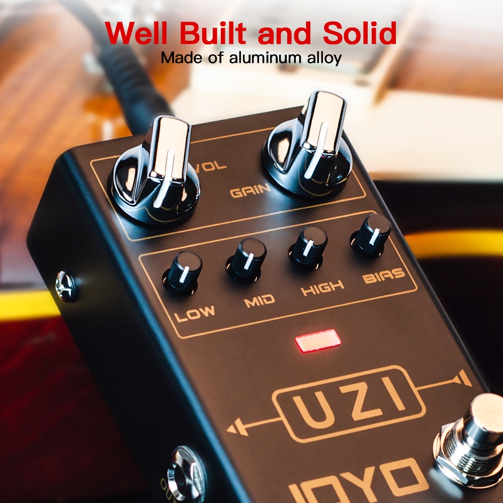 Bàn đạp điều chỉnh đàn guitar điện LEKATO Joyo R-03 Uzi chuyên dụng