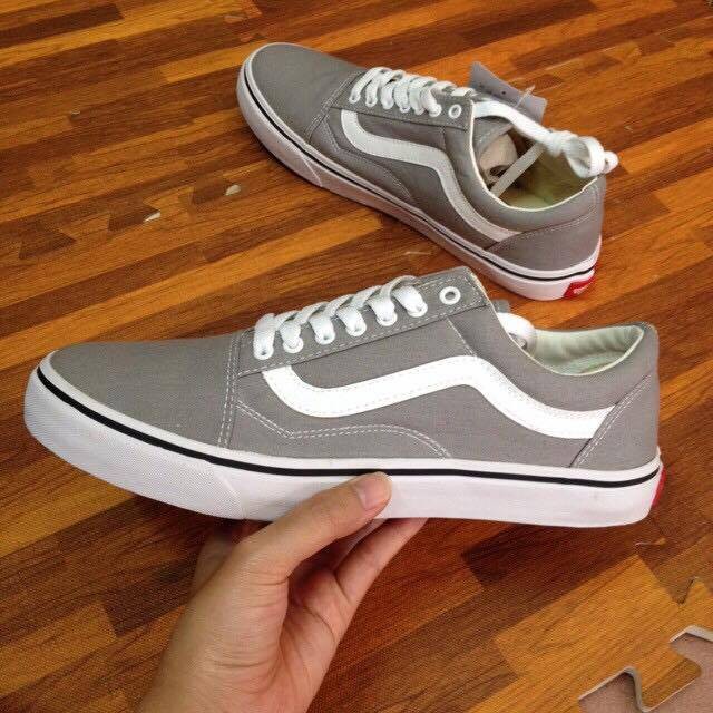 Giày Vans Old Skool xám [ Full box ]