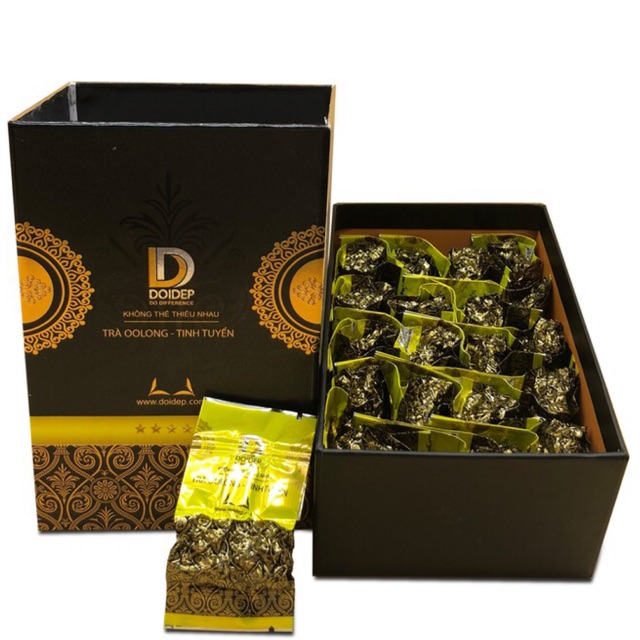Hộp Trà Ô Long Tinh Tuyển DoiDep 160g (20 túi/hộp)