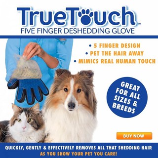 GĂNG TAY LẤY LÔNG RỤNG CHO CHÓ MÈO TRUE TOUCH