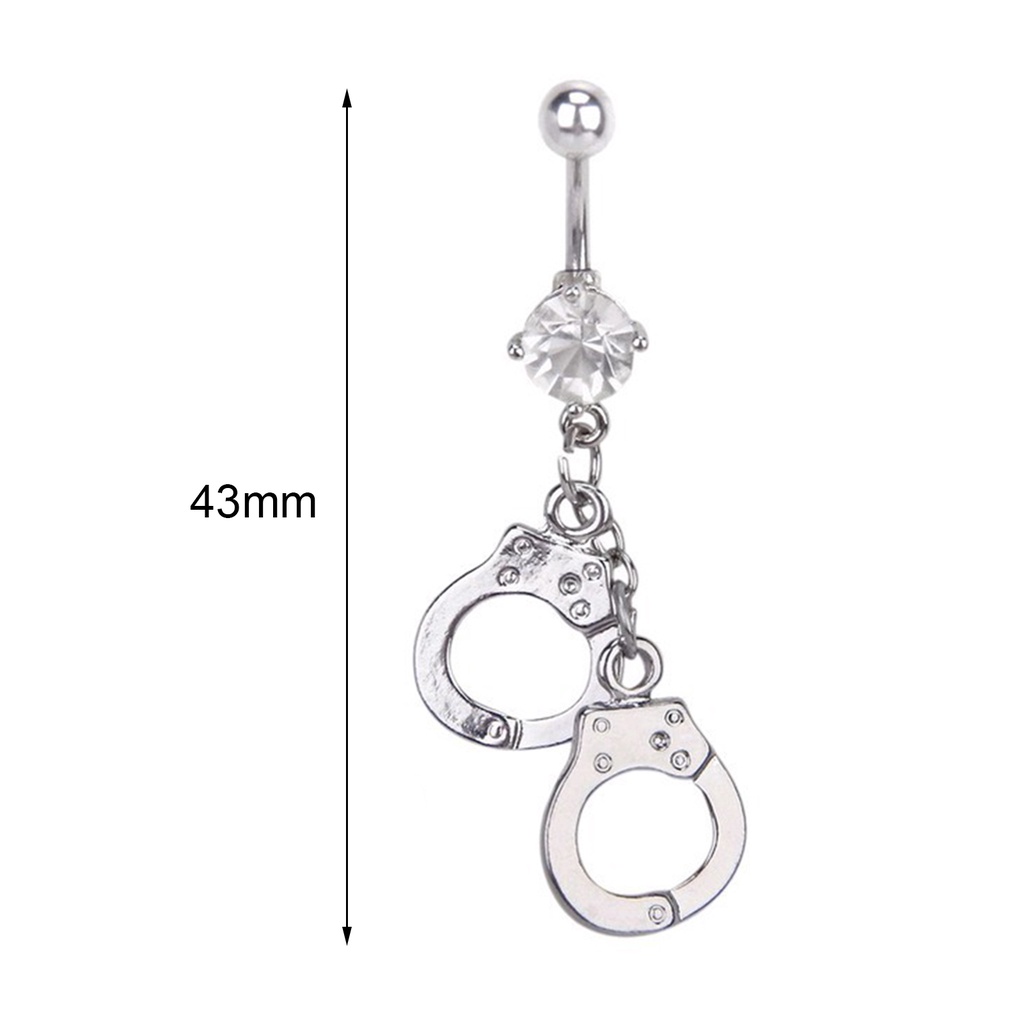 Khuyên rốn đính đá lấp lánh