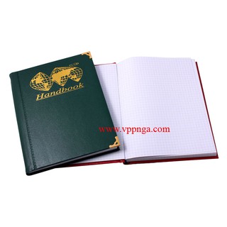 Sổ da Handbook TM (16x20.5)cm, dày TT