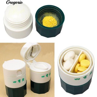 Hộp cắt nghiền thuốc viên tiện dụng an toàn