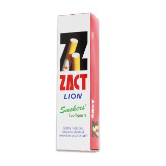 KEM ĐÁNH RĂNG ZACT LION THÁI LAN DÀNH CHO NGƯỜI HÚT THUỐC 160G