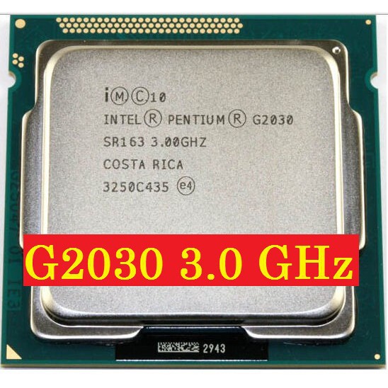 CPU G2010 G2020 G2030 Socket 1155