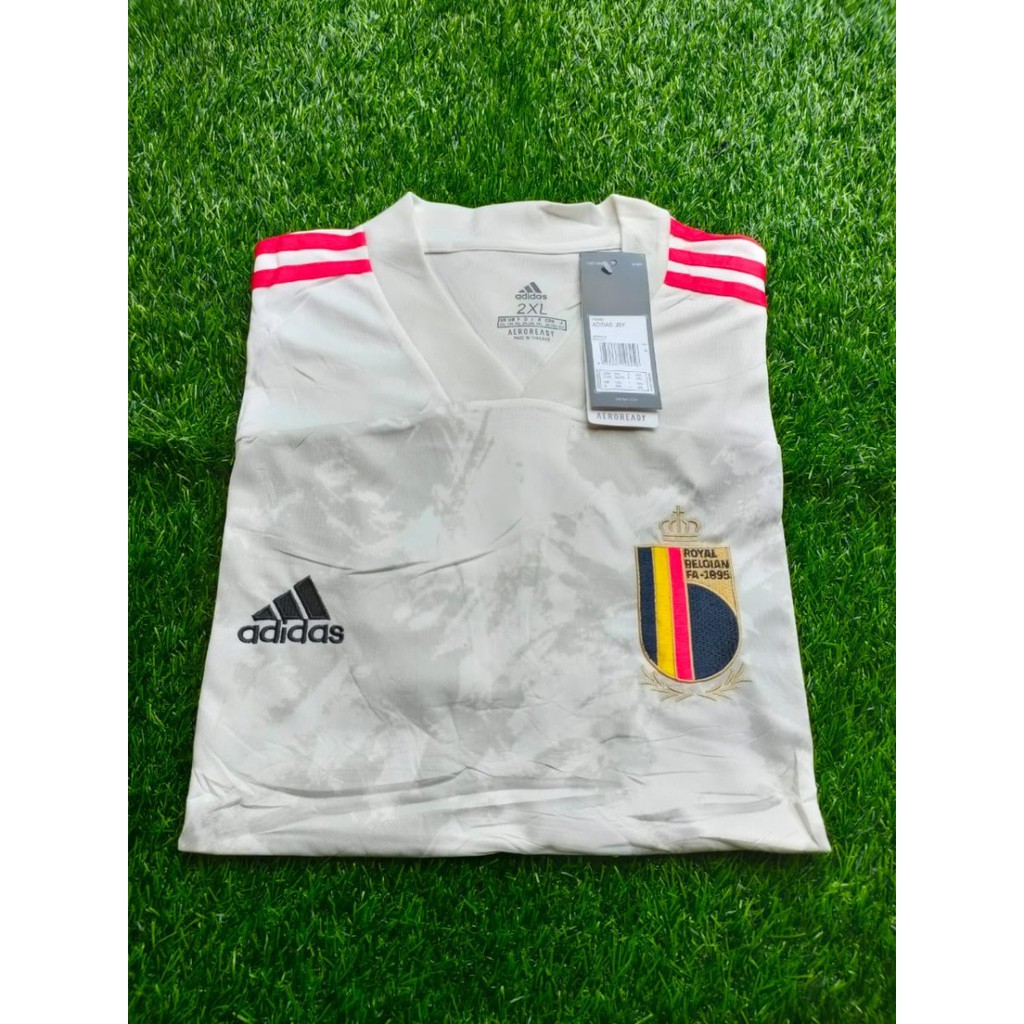 Áo Thể Thao Size Lớn 2xl Xxl! Jersey Belgium Away Euro 2021