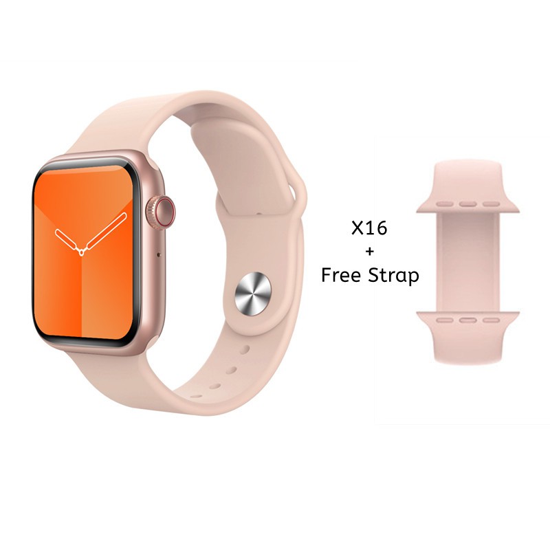 Đồng hồ thông minh SMART WATCH X16  Màn Cong 2.5D Bluetooth 3.0 4.0, Đo nhịp tim, Nghe gọi -  VIETPHUKIENHN