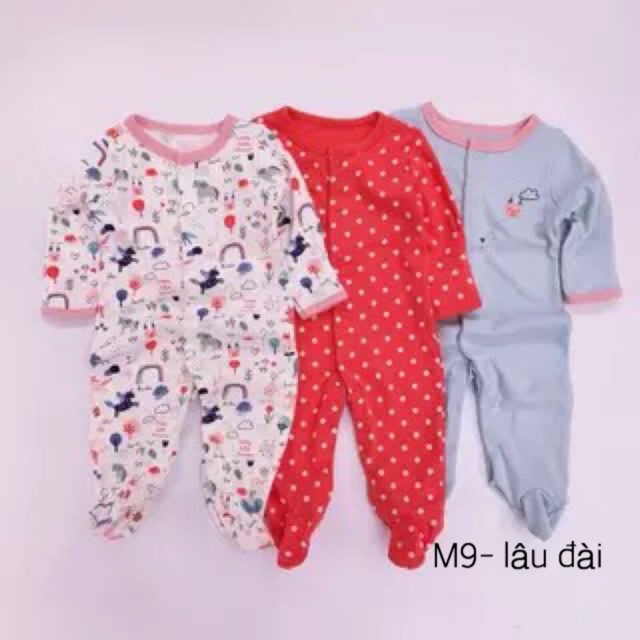 Body cotton sleepsuit Mamas &amp; papas xuất Anh cực đẹp