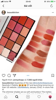 Bảng mắt Makeup Revolution