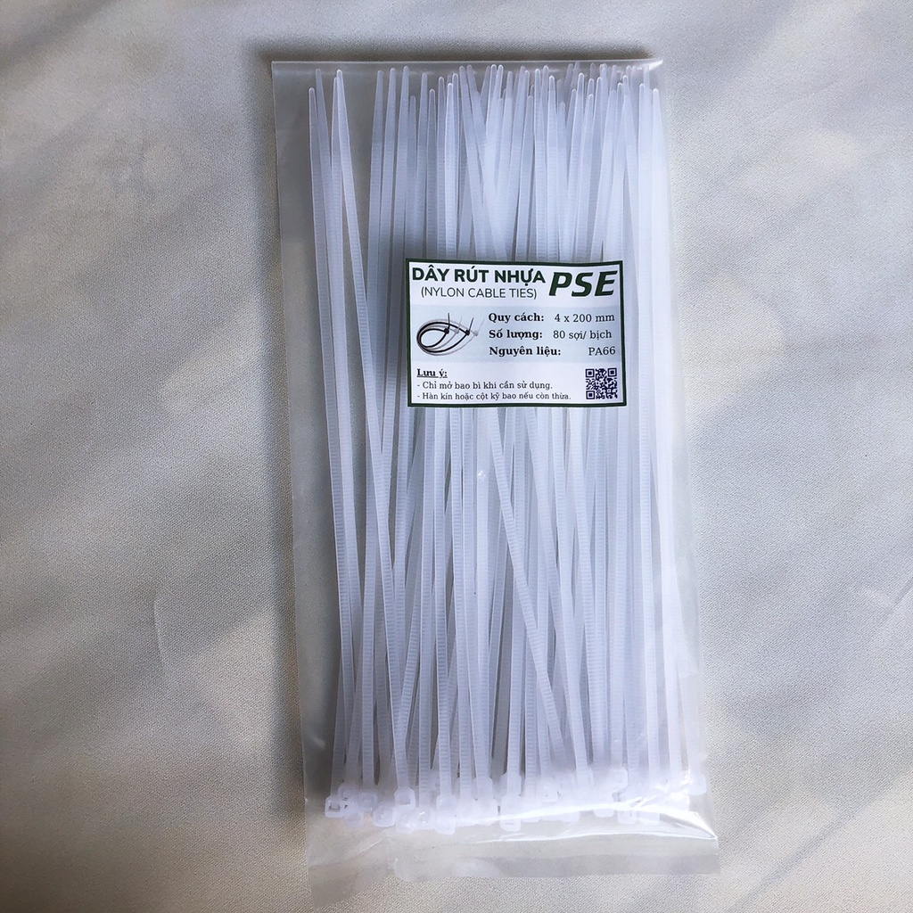 Túi 80 sợi dây rút nhựa 1 tấc rưỡi, 2 tấc, 2 tấc rưỡi, 3 tấc, 10cm ,15cm, 20cm, 25cm, 30cm đủ cỡ