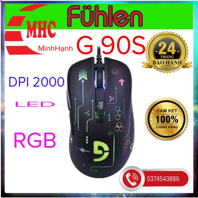 Chuột Fuhlen G90S RGB