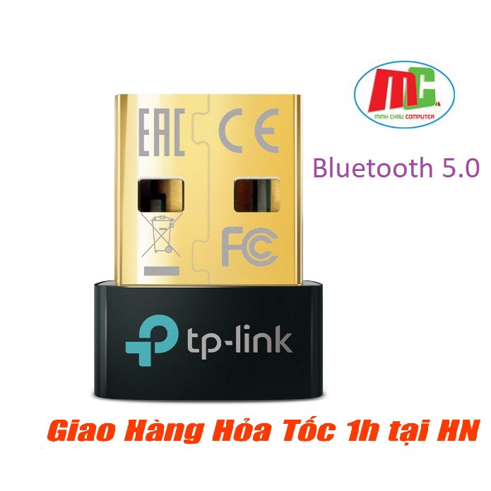 USB Bluetooth 5.0 TP-Link UB500  Nano cho PC - Laptop - Hàng chính Hãng