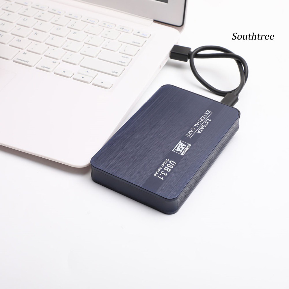 【Ready stock】Type-C USB 3.1 2.5inch SATA External SSD HDD Hard Disk Drive Case Adapter Box