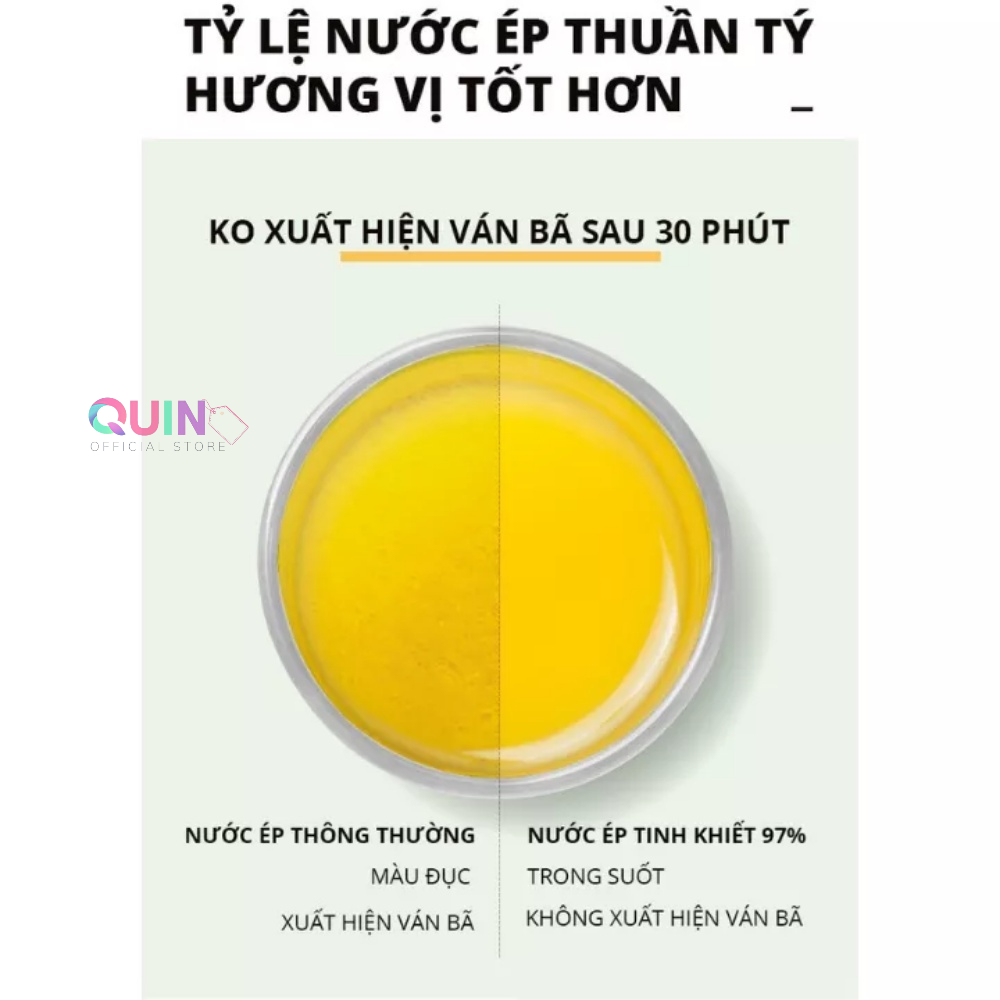Máy Ép Chậm Mini TILUX Chính Hãng Máy Ép Trái Cây Hoa Quả Công Nghệ Mới Ép Kiệt 98% Không Gây Ồn