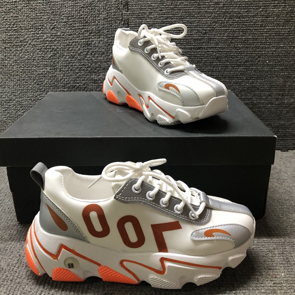 (Xả lẻ size 142k) Giày thể thao sneaker nữ  FREESHIP phản quang mã 700