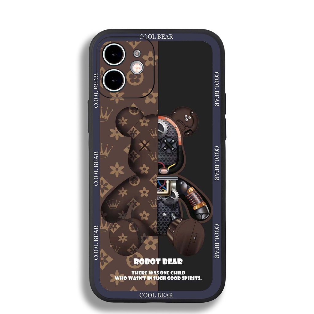 Ốp lưng iPhone 6/6s/7/8/X/XS/11/12/13 Pro Plus Max viền vuông chống sốc chống bẩn bảo vệ camera silicon mềm Bea 1920