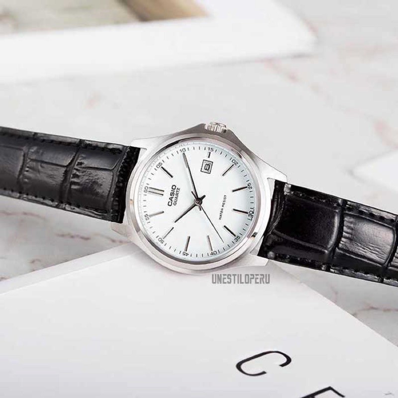 Đồng hồ nam dây da Casio chính hãng Anh Khuê MTP-1183E-7ADF