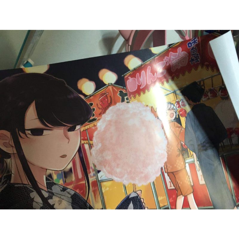 FREESHIP EXTRA Bản giới hạn Poster komi nữ thần sợ giao tiếp kèm tập 1 và bookmark