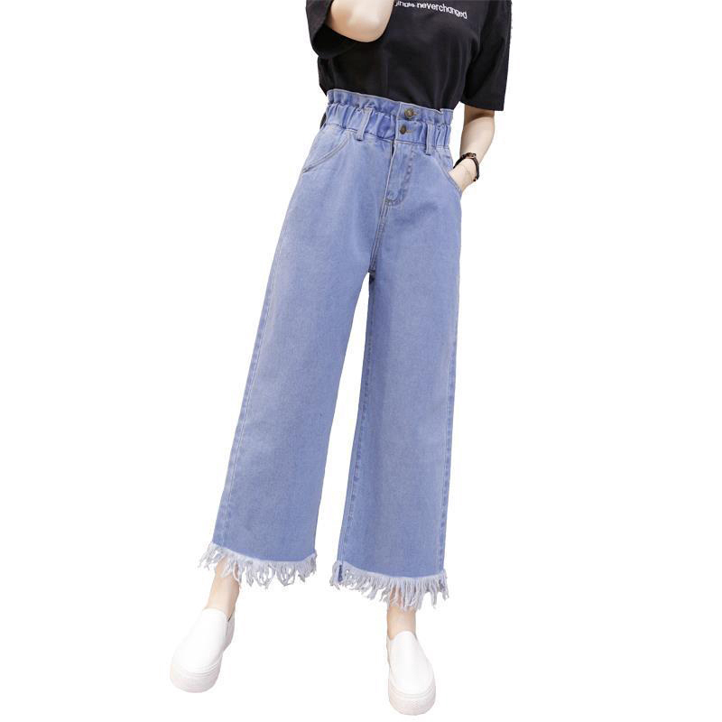 Large Size Female Jeans School Pants Jeans