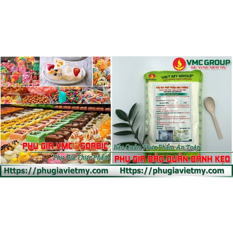 CHẤT BẢO QUẢN  Thực Phẩm - VMC SORBIC
