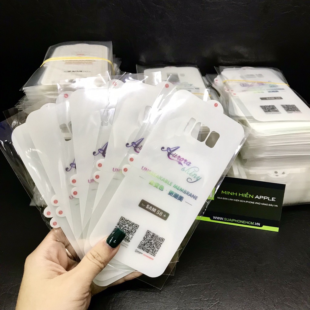 Dán PPF iPhone sam sung All tự phục hồi trầy xước cho màn hình