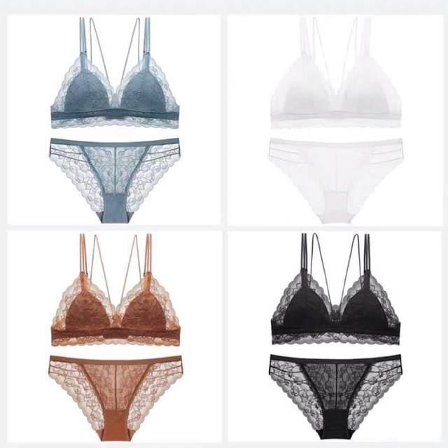 Set bralette ren