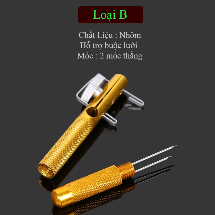 Kim Buộc Thẻo - Dụng Cụ hỗ trợ buộc thẻo, buộc lưỡi câu cá, câu đài AA65