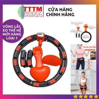 [HÀNG LOẠI 1] Vòng Lắc Tập Eo Automatic Hula Hoop Xoay Đốt Cháy Tan Giảm Mỡ Bụng Thon Gọn Eo Có Đồng Hồ Đếm_BH 12 Tháng