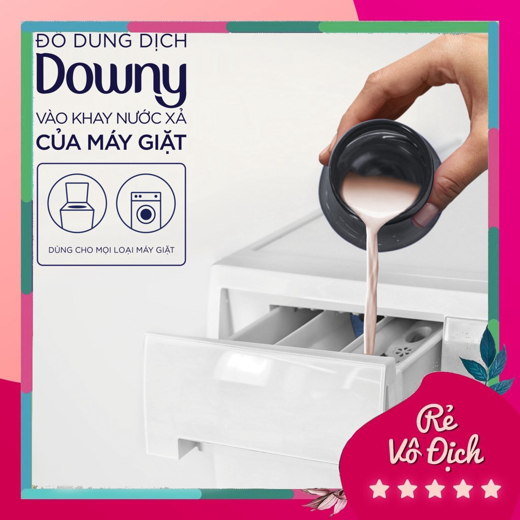 ( Hàng mới về ) Nước xả vải Downy Hương Nước Hoa túi 3.5L (mới) b225