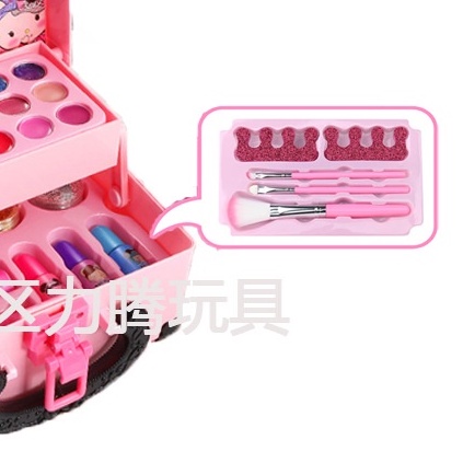 [Hàng mới về] Hộp trang điểm công chúa, Đồ chơi make up, Đồ chơi trang điểm cho bé gái, xinh xắn, lấp lánh, đáng yêu
