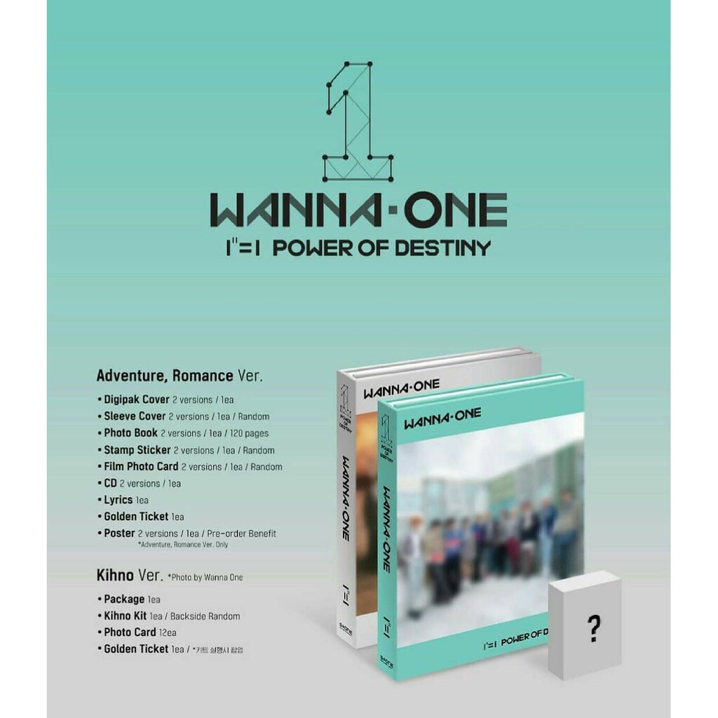 Album Wanna One: POWER OF DESTINY