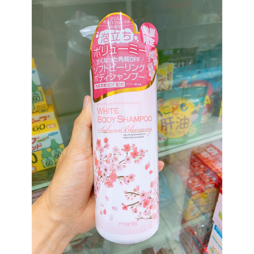 Sữa tắm Manis phiên bản Sakura 450ml