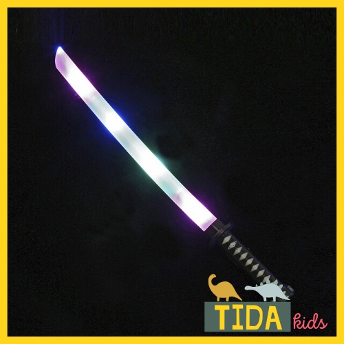 Kiếm Nhựa Đồ Chơi Katana Trẻ Em Có Vỏ Phát Sáng Siêu Nhân Samurai Cho Bé Chơi Trung Thu, Đồ Chơi Giải Trí TiDa Kids Shop