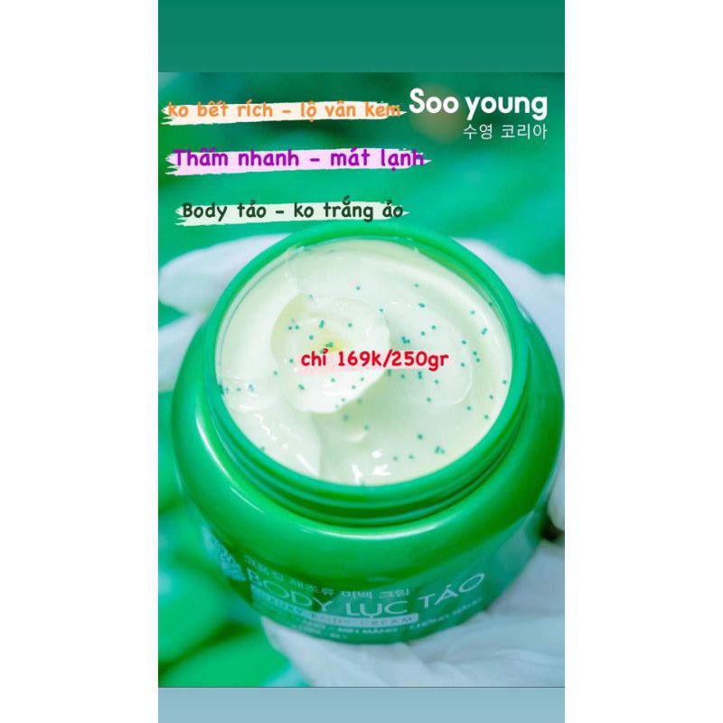 Body tảo diệp lục Soo Young chính hãng Nhật Bản 250gam | BigBuy360 - bigbuy360.vn