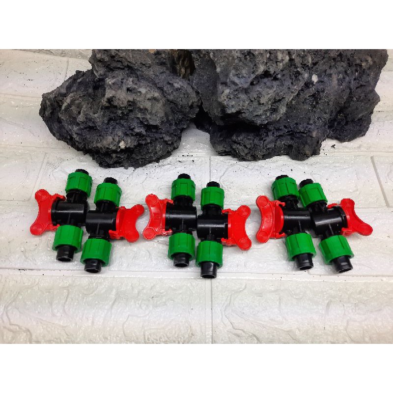 Van khóa dòng in out fi16 - van khóa ống nước phi 16 cho máy lọc