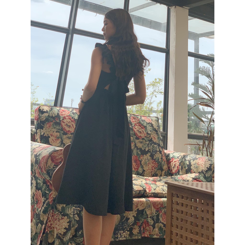 [MẪU MỚI] Đầm công chúa phối nơ lưng đơn giản xinh xắn | BigBuy360 - bigbuy360.vn