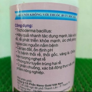 nấm đối kháng nano gold 250ml