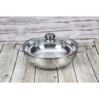 NỒI LẨU FIVE STAR 3 ĐÁY SIZE 28 CM