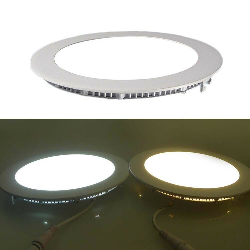 Đèn Led Âm Trần 6W Tròn MPE Cao Cấp - Đèn Panel,downlight Led 6w - Bảo hành 2 năm chính hãng