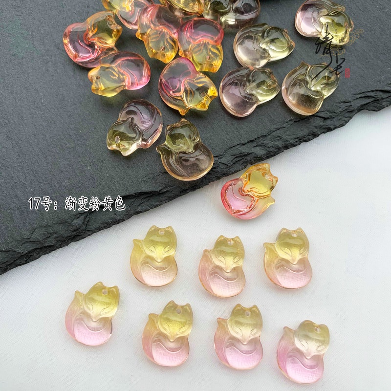 3 bé HỒ LY Thủy Tinh 14x18mm