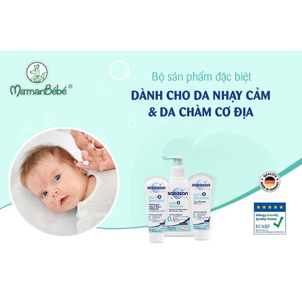 Kem hăm dành cho da chàm Sanosan 100ml