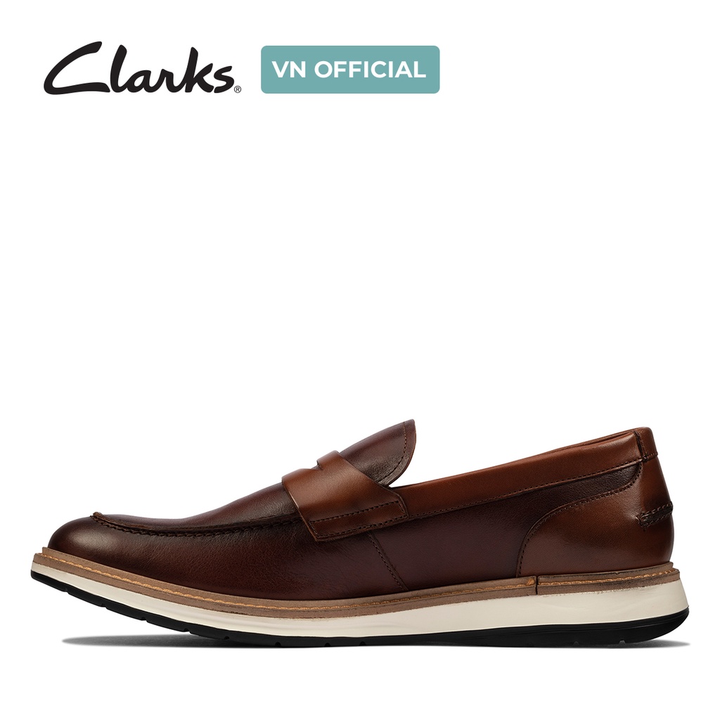 Giày sục nam CLARKS Chantry Walk màu Nâu