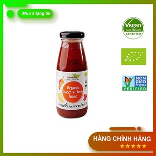 Sốt ớt giấm dứa hữu cơ 200g LumLum