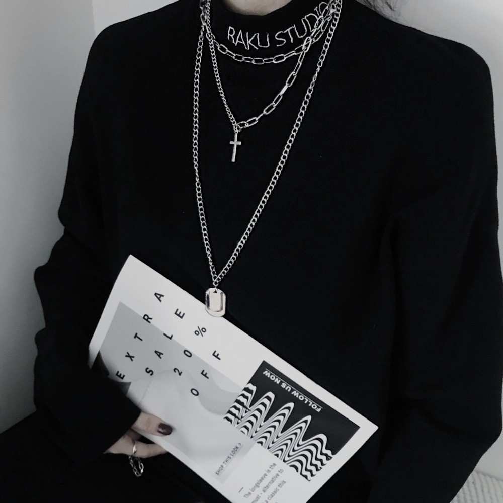 Vòng Cổ Nhiều Lớp Thời Trang Cá Tính