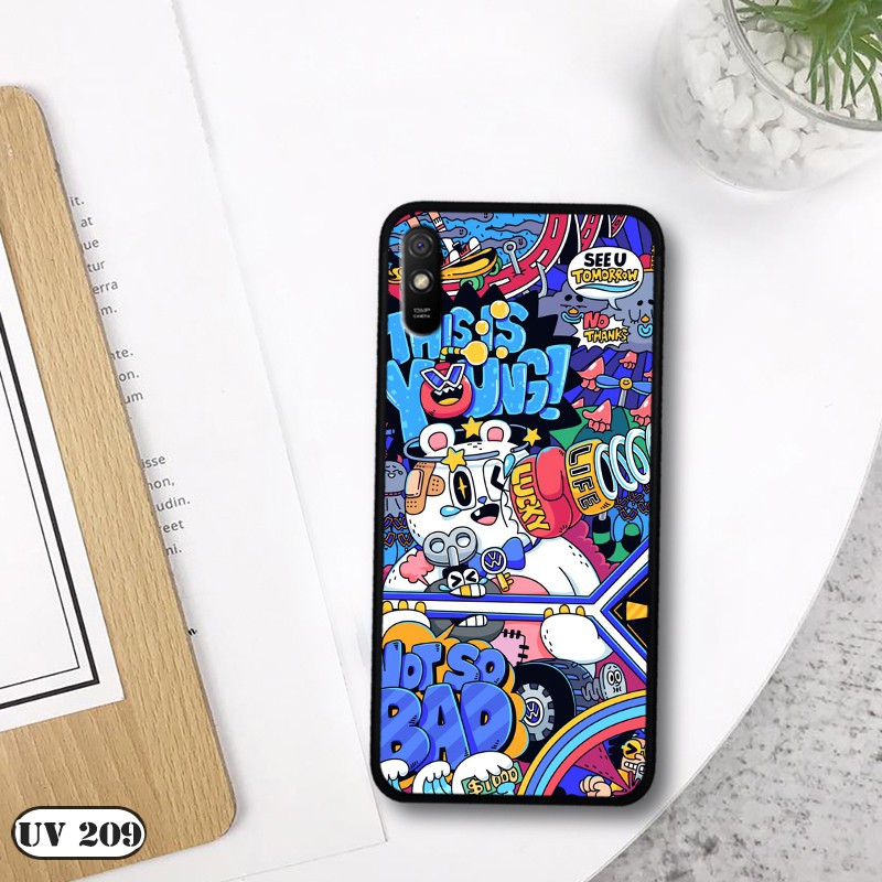 Ốp lưng Xiaomi Redmi 9A  - Viền dẻo lưng nhám